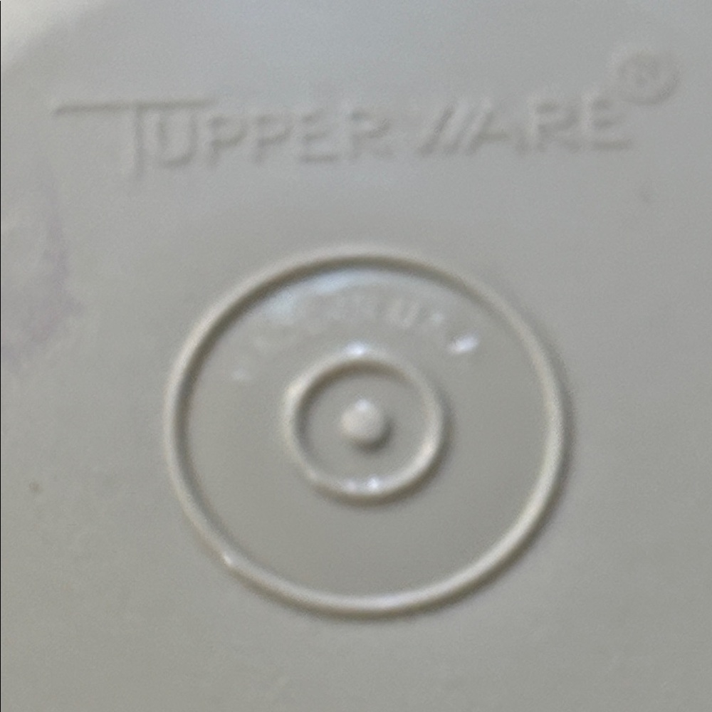 Tupperware Cream Food Storage Container - Picture 9 of 11